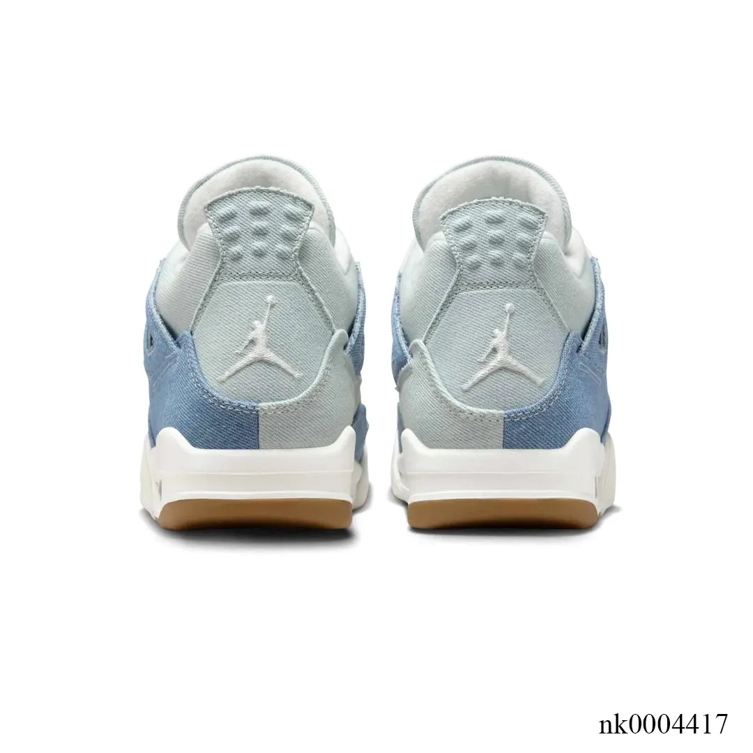 AJ 4 Denim Worn Blue Shoes Sneakers – nk0004418 image 4