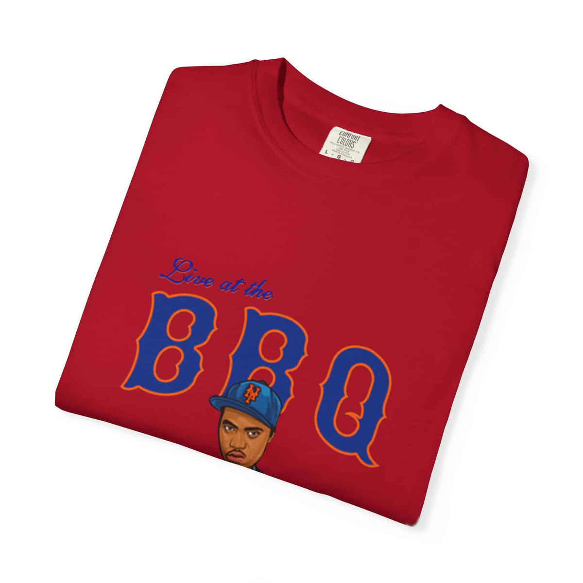 Rap Nas Live At The BBQ Unisex Garment-Dyed T-shirt image 58