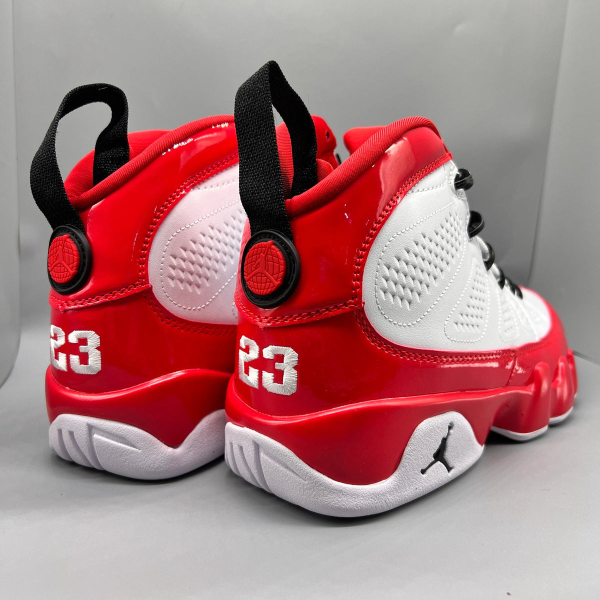 AJ 9 Retro White Gym Red Shoes Sneakers - nk0002592 image 7