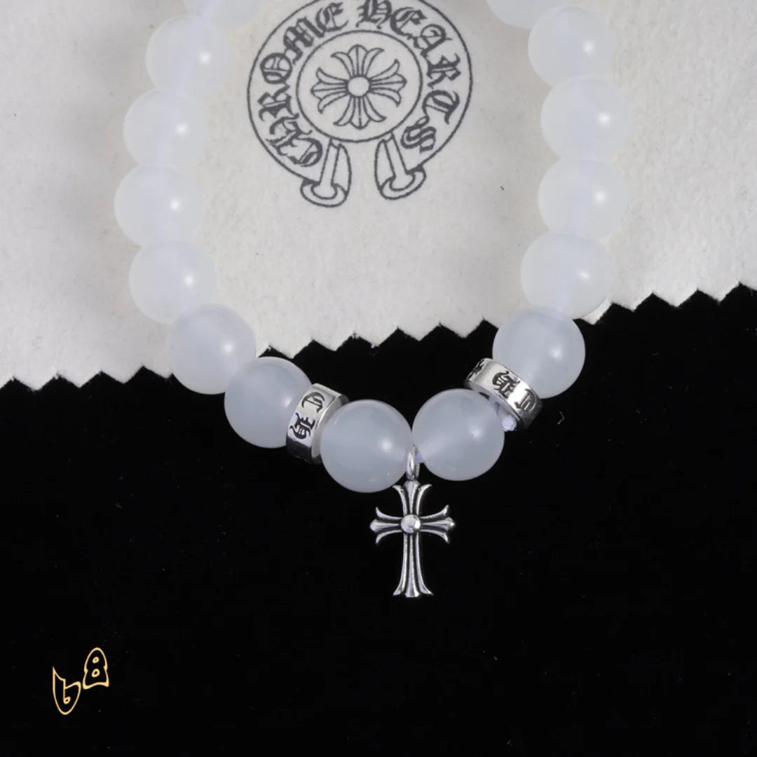 CH Beaded Cross Bracelet - CH0070 image 2