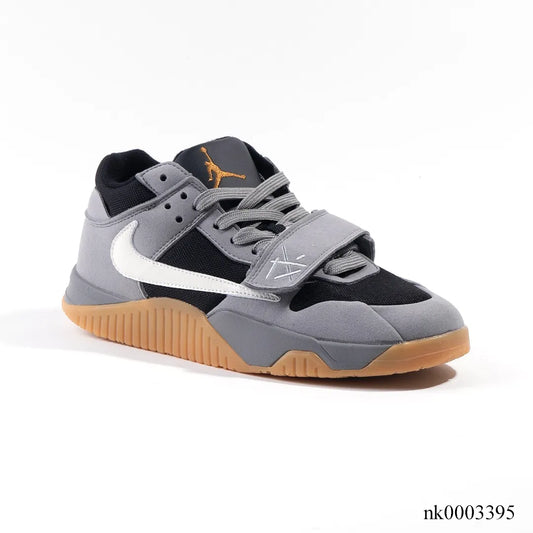 Travis Scott x Jumpman Jack Grey Black Gum Shoes Sneakers – nk0003395 image 2