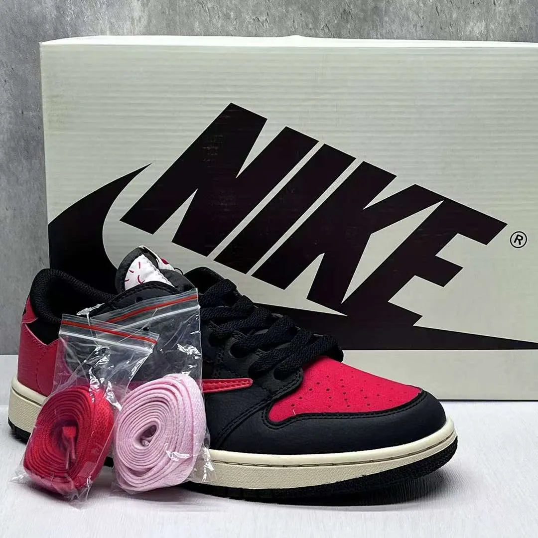 AJ 1 Low OG Bred x Travis Scott Shoes Sneakers - nk0004233 image 9