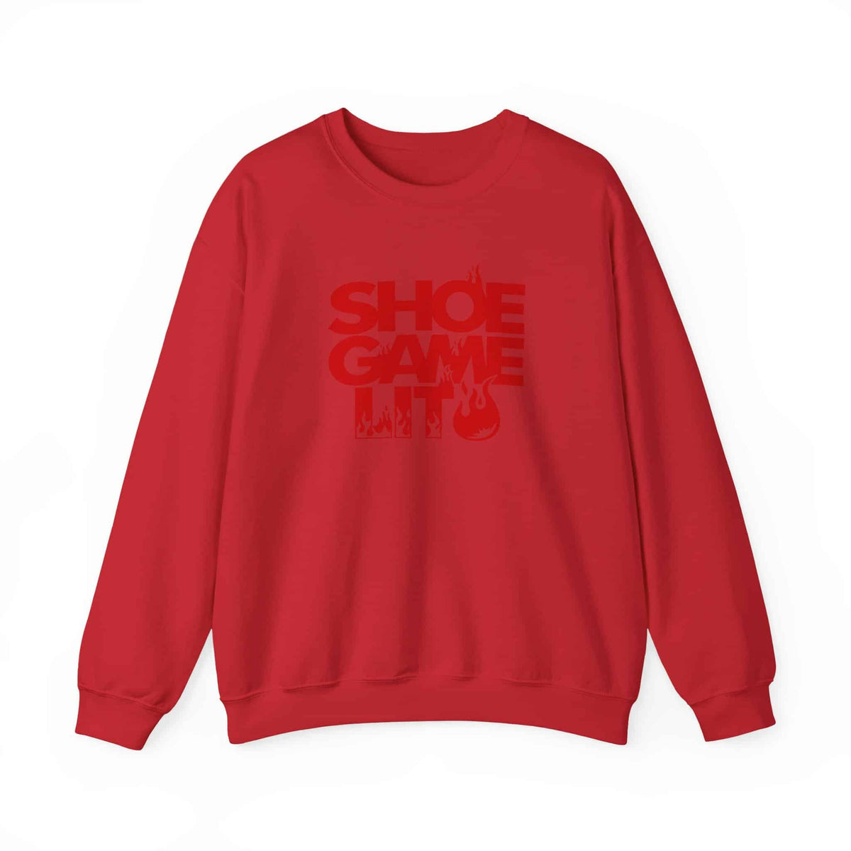 Graphic Print Crewneck Sweatshirt - POD0040 image