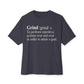 Lil Peep Unisex Oversized Boxy Tee - Dark Grey, M image