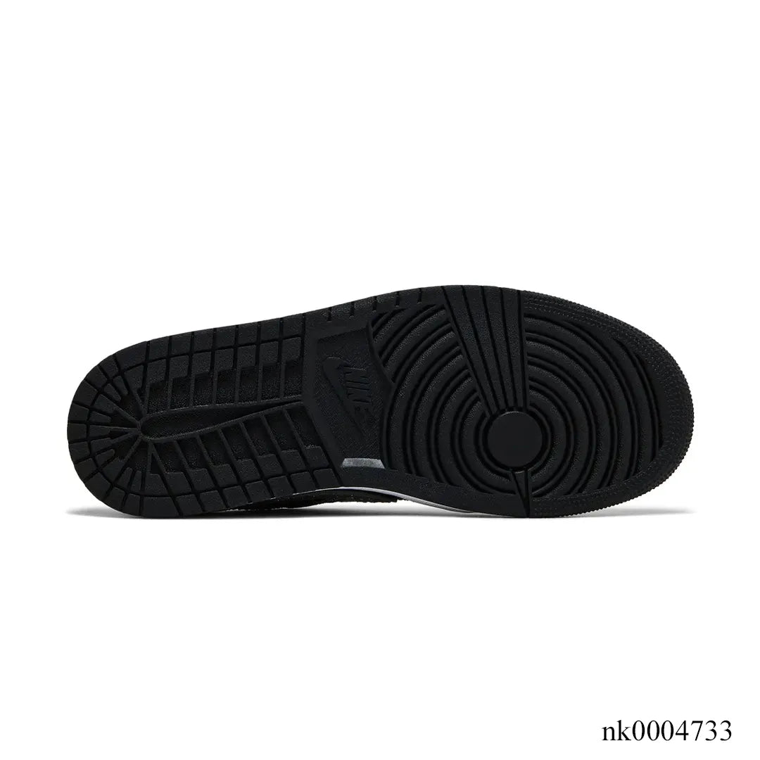 [Premium] Swarovski x AJ 1 Low OG Stealth/Crystal Shoes Sneakers – nk0004733 image 5