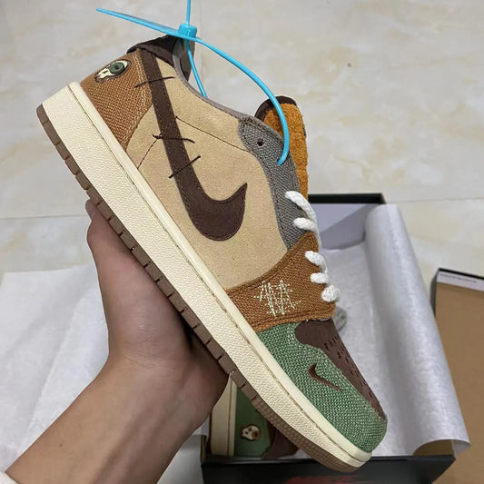 Zion Williamson x AJ 1 Low OG Voodoo Shoes Sneakers – nk0002534 image 2