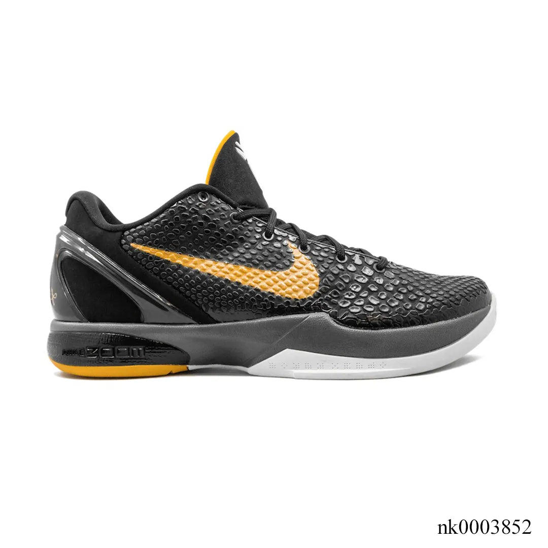 Kobe 6 Black Del Sol Shoes Sneakers - nk0003852 image