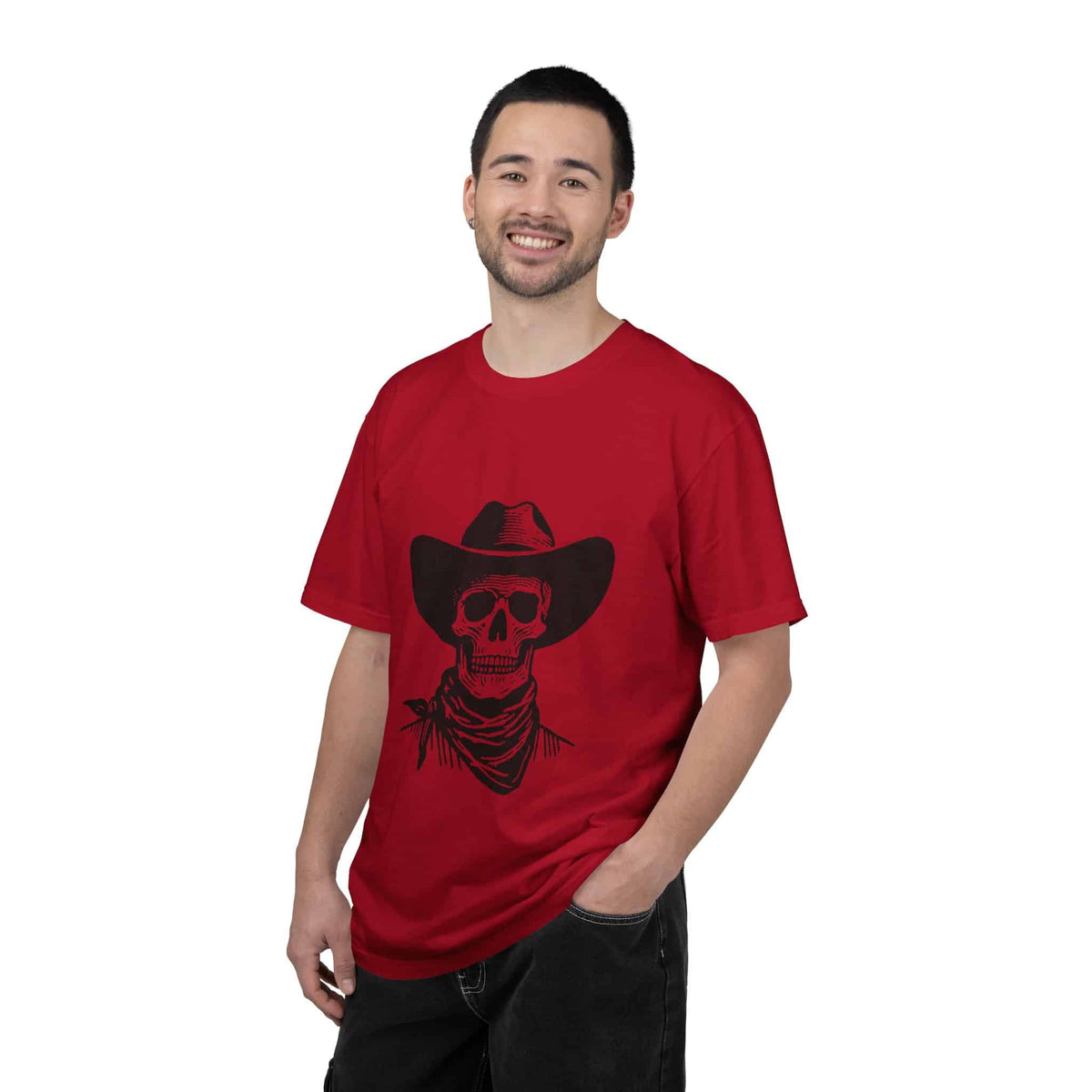 Outlaw Skull Unisex Garment-Dyed T-shirt image 60