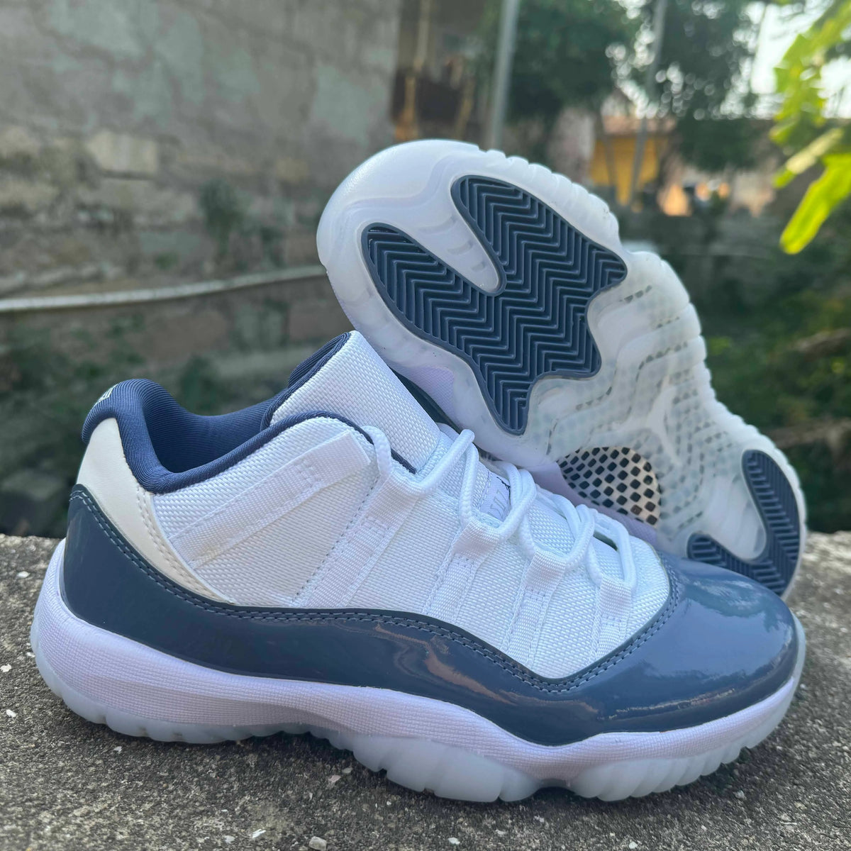 AJ 11 Low Diffused Blue Shoes Sneakers - nk0003822 image 8