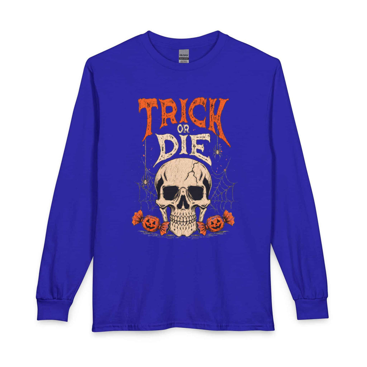 TRICK OR DIE Long Sleeve T-Shirt image