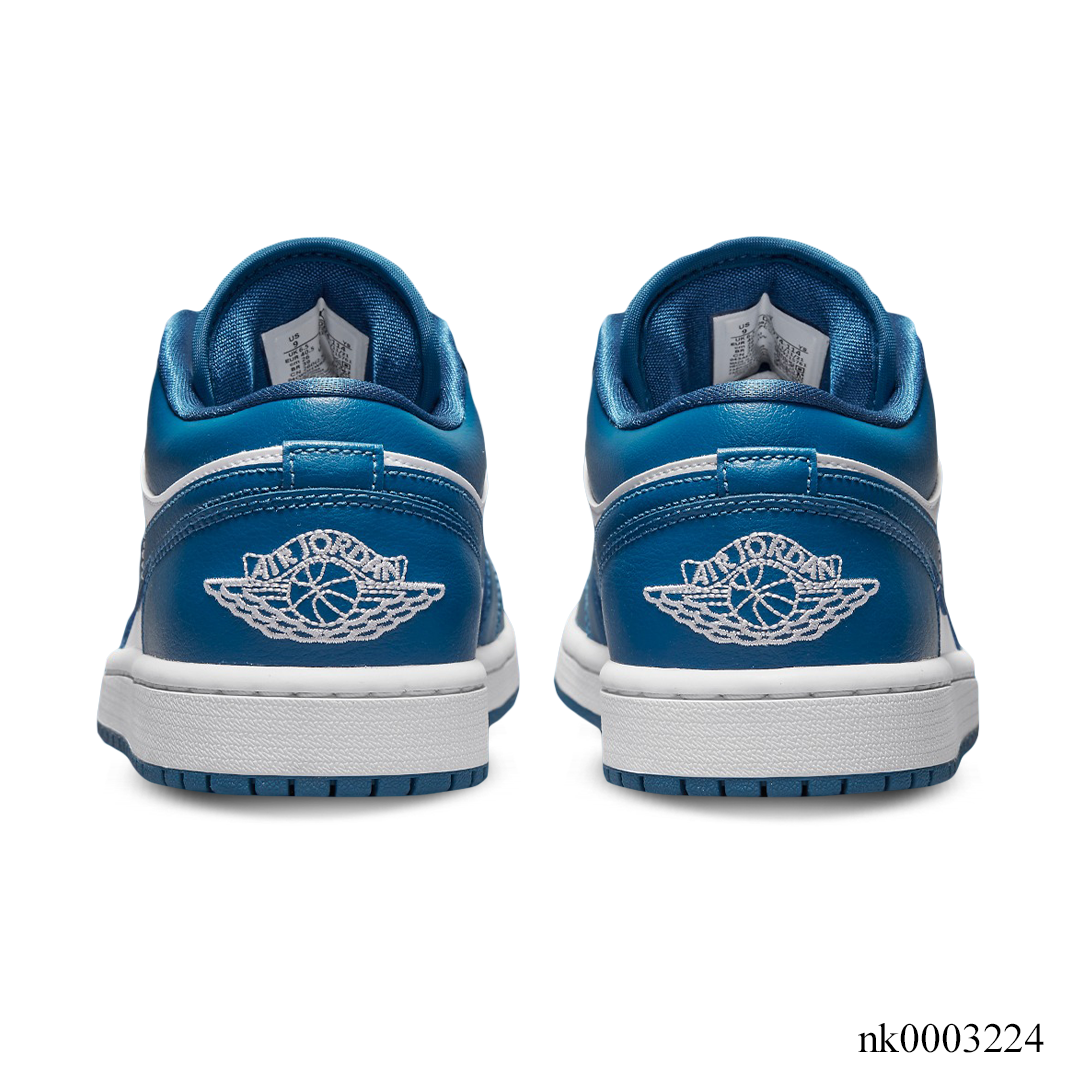 AJ 1 Low Marina Blue Shoes Sneakers - nk0003224 image 3
