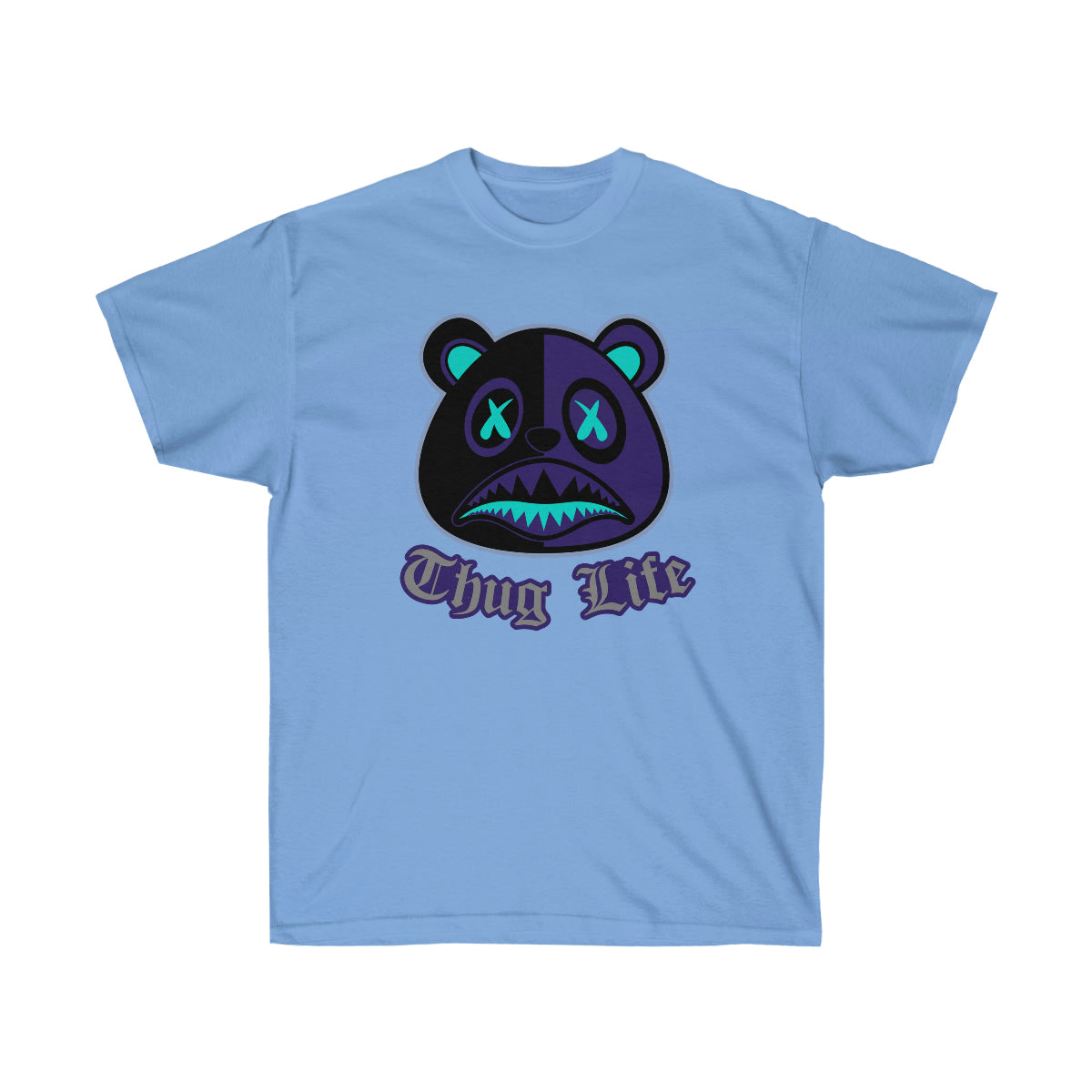 Thug Life Men T-Shirt - Carolina Blue, 3XL image
