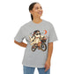 Ghost Rider BMX Unisex Oversized Boxy Tee image 32