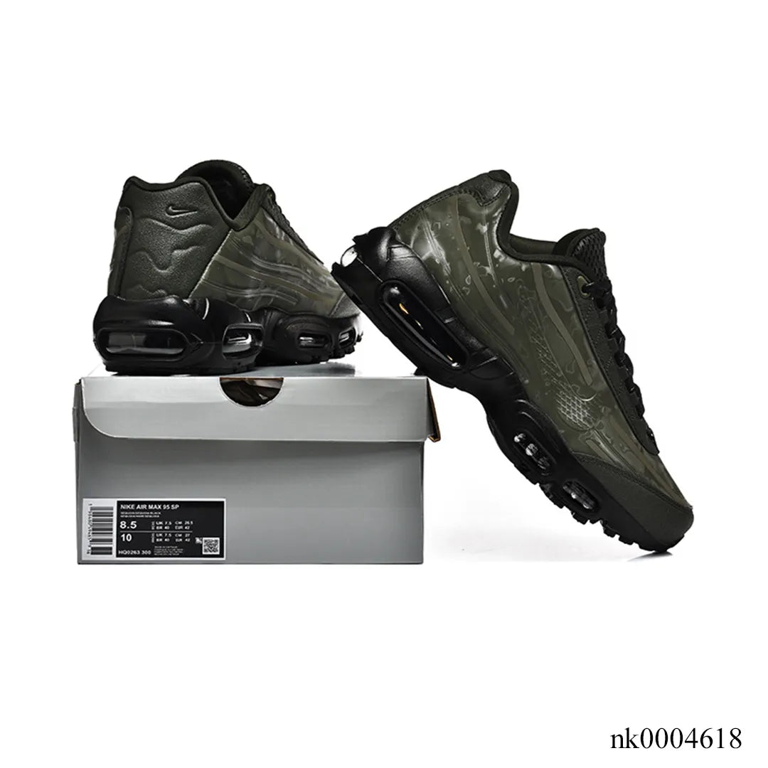 WORKSOUT x AM 95 Medium Olive Sequoia Shoes Sneakers - nk0004618 image 5