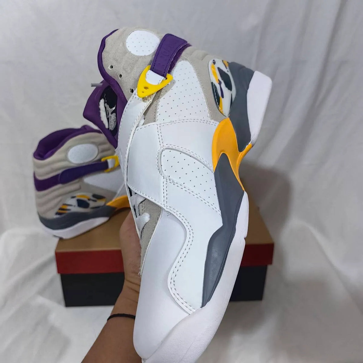 AJ 8 Retro 'Kobe Bryant' PE Shoes Sneakers – nk0004968 image 3
