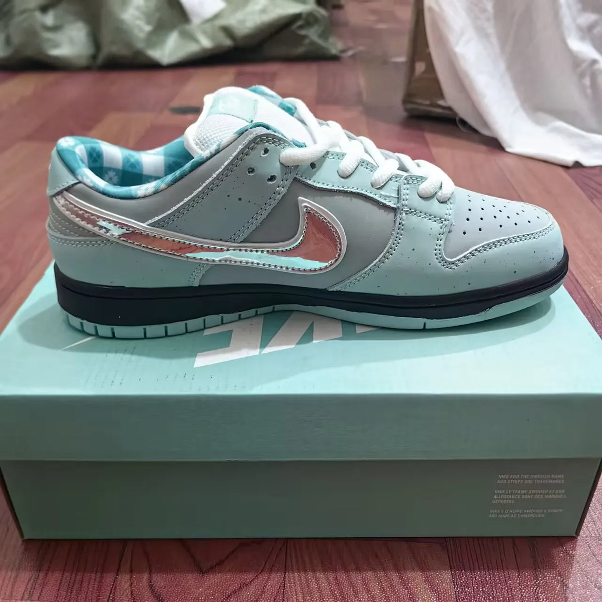 Concepts X SB Dunk LOW TIFFANY LOBSTER Shoes Sneakers - nk0004989 image 12
