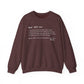 Beef Definition Crewneck Sweatshirt image