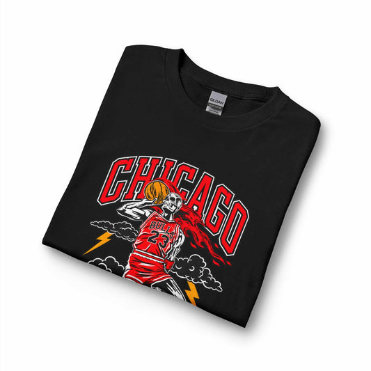 Graphic Print Long Sleeve T-Shirt - POD0038 image 2