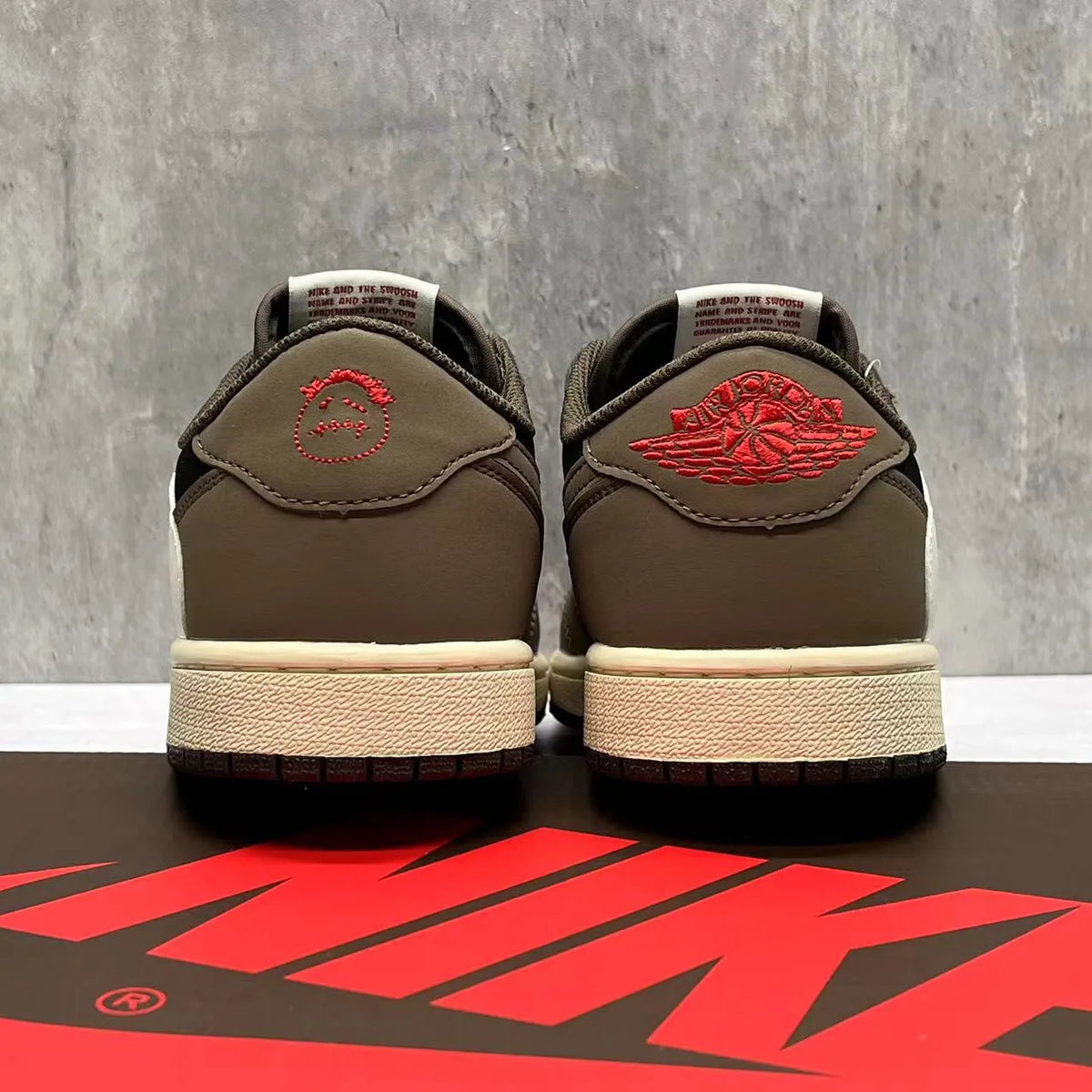 Travis Scott x AJ 1 Low OG Dark Mocha Shoes Sneakers - nk0000012 image 8