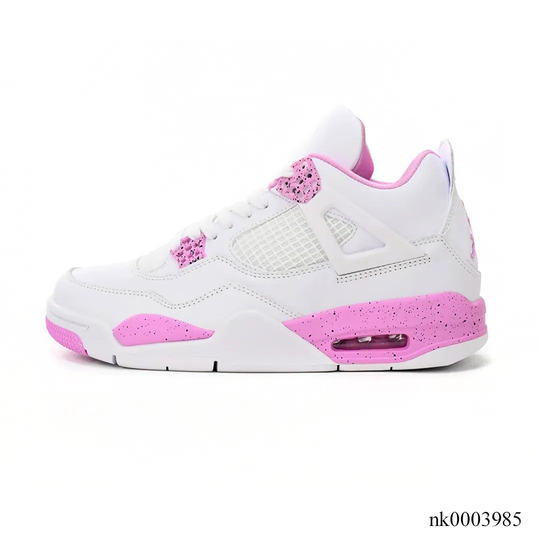 AJ 4 White Pink Oreo Shoes Sneakers - nk0003985 image 1