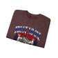 Graphic Print Crewneck Sweatshirt - POD0037 image 46