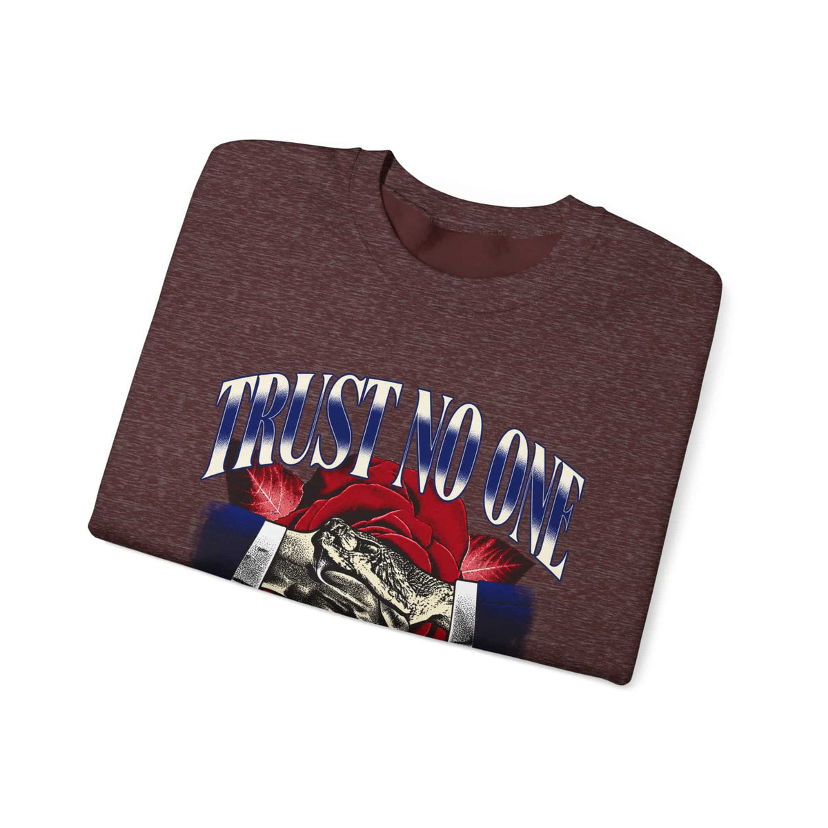 Graphic Print Crewneck Sweatshirt - POD0037 image 46