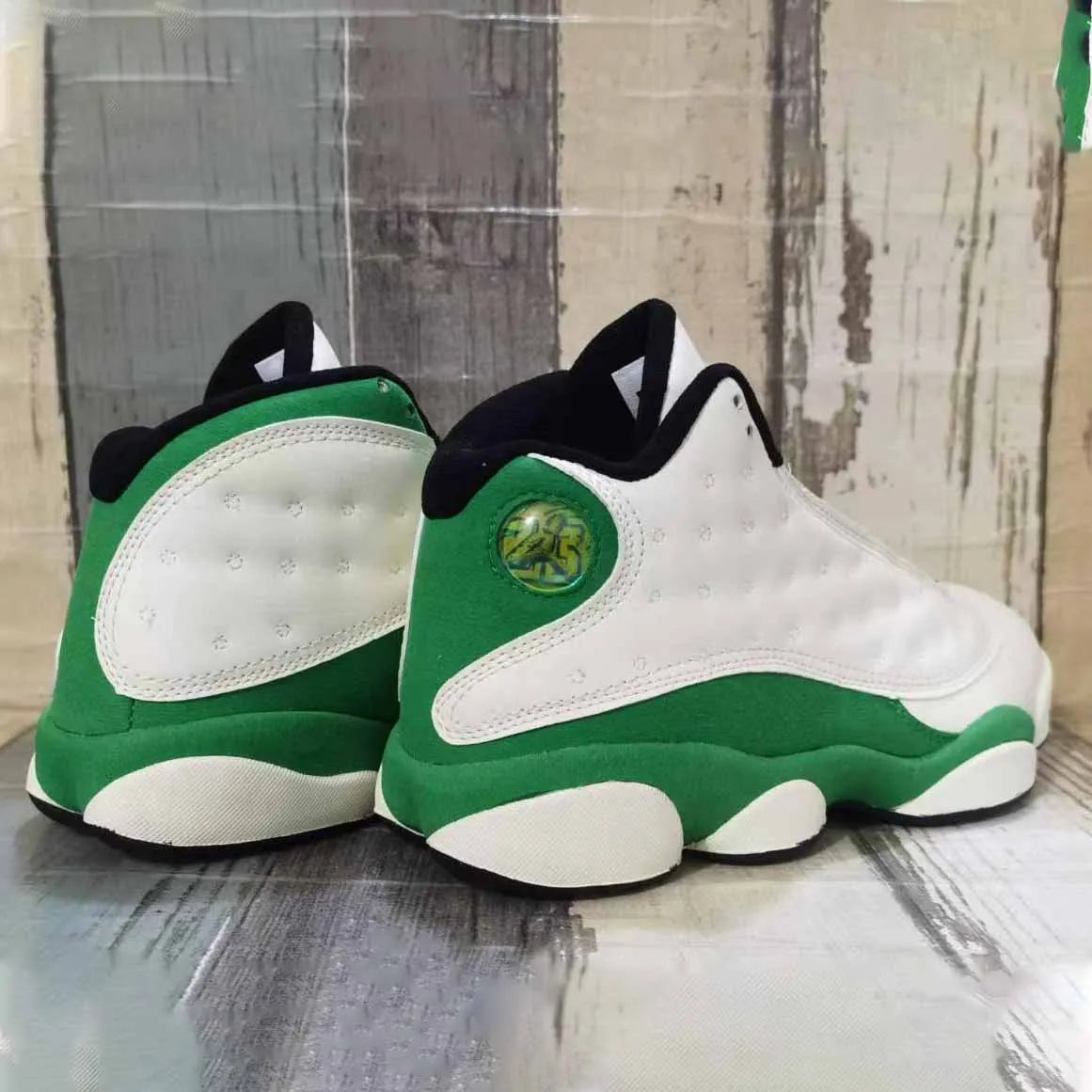 AJ 13 Pine Green / Court of Legends Shoes Sneakers - nk0004316 image 6