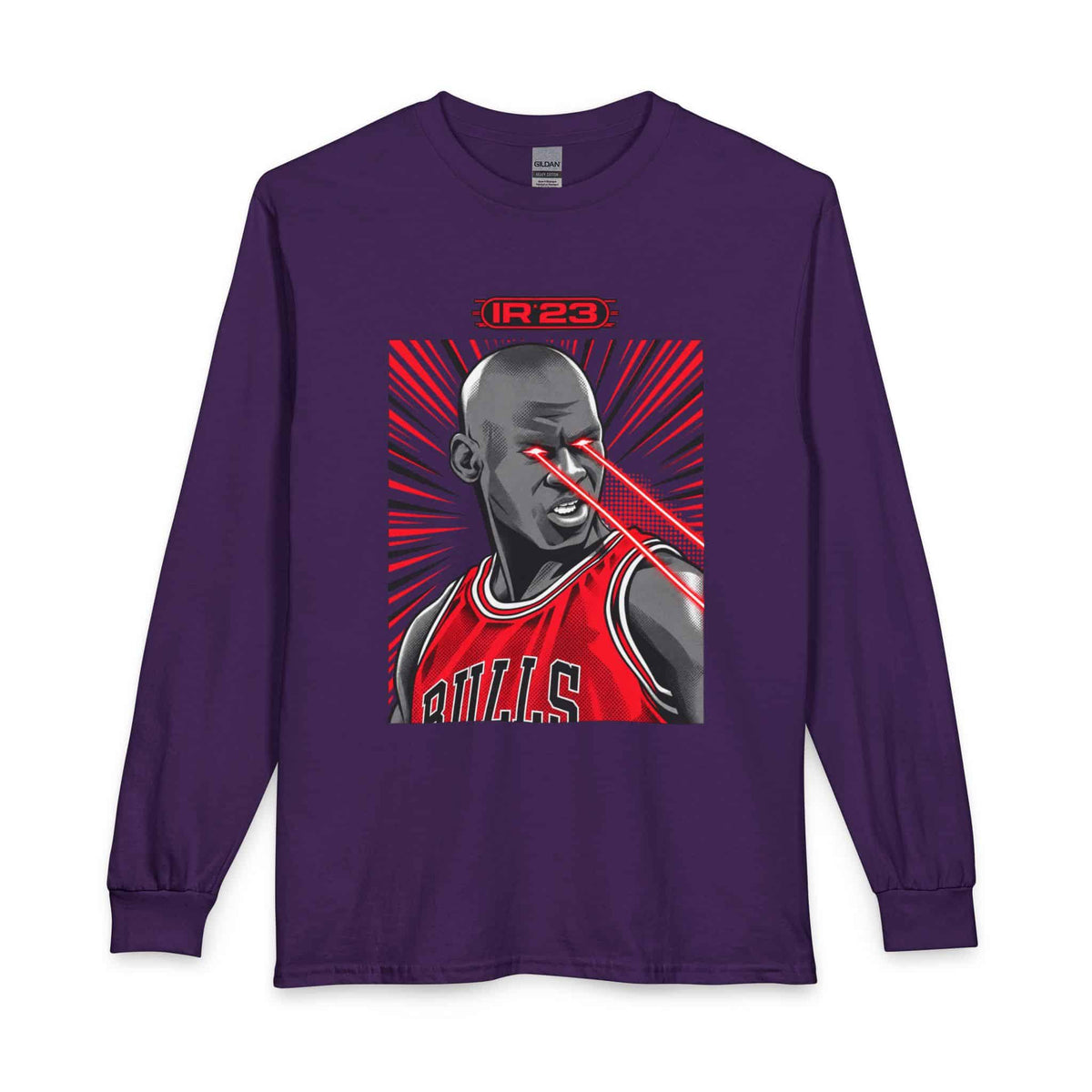 Graphic Print Long Sleeve T-Shirt – POD0032 image