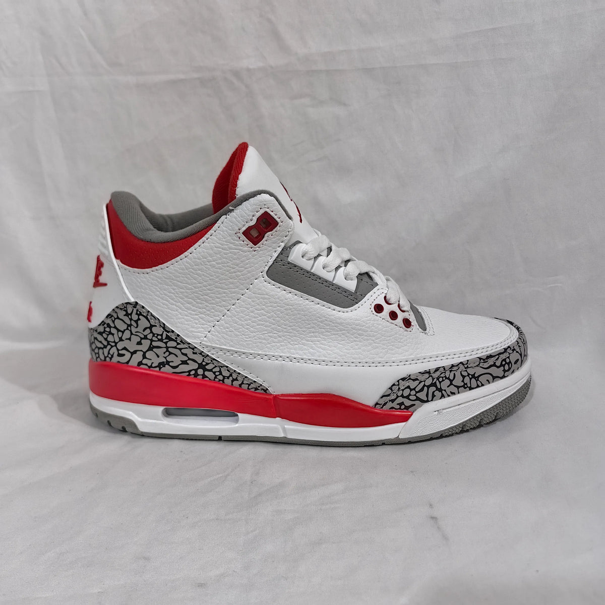 AJ 3 Retro Fire Red Shoes Sneakers - nk0002330 image 13