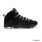 AJ 10 Black And White Stealth Shoes Sneakers - nk0004817 image