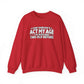 Graphic Print Crewneck Sweatshirt - POD0034 image