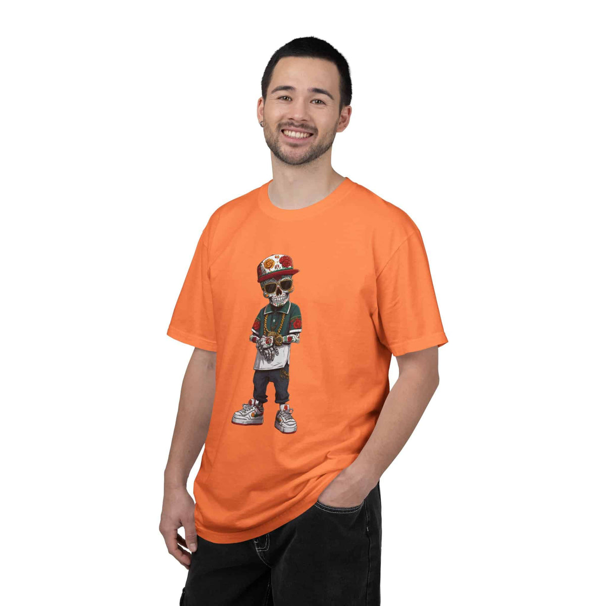 Skull Luxury Unisex Garment-Dyed T-shirt image 10