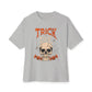 TRICK OR DIE Unisex Oversized Boxy Tee - Athletic Heather, 3XL image