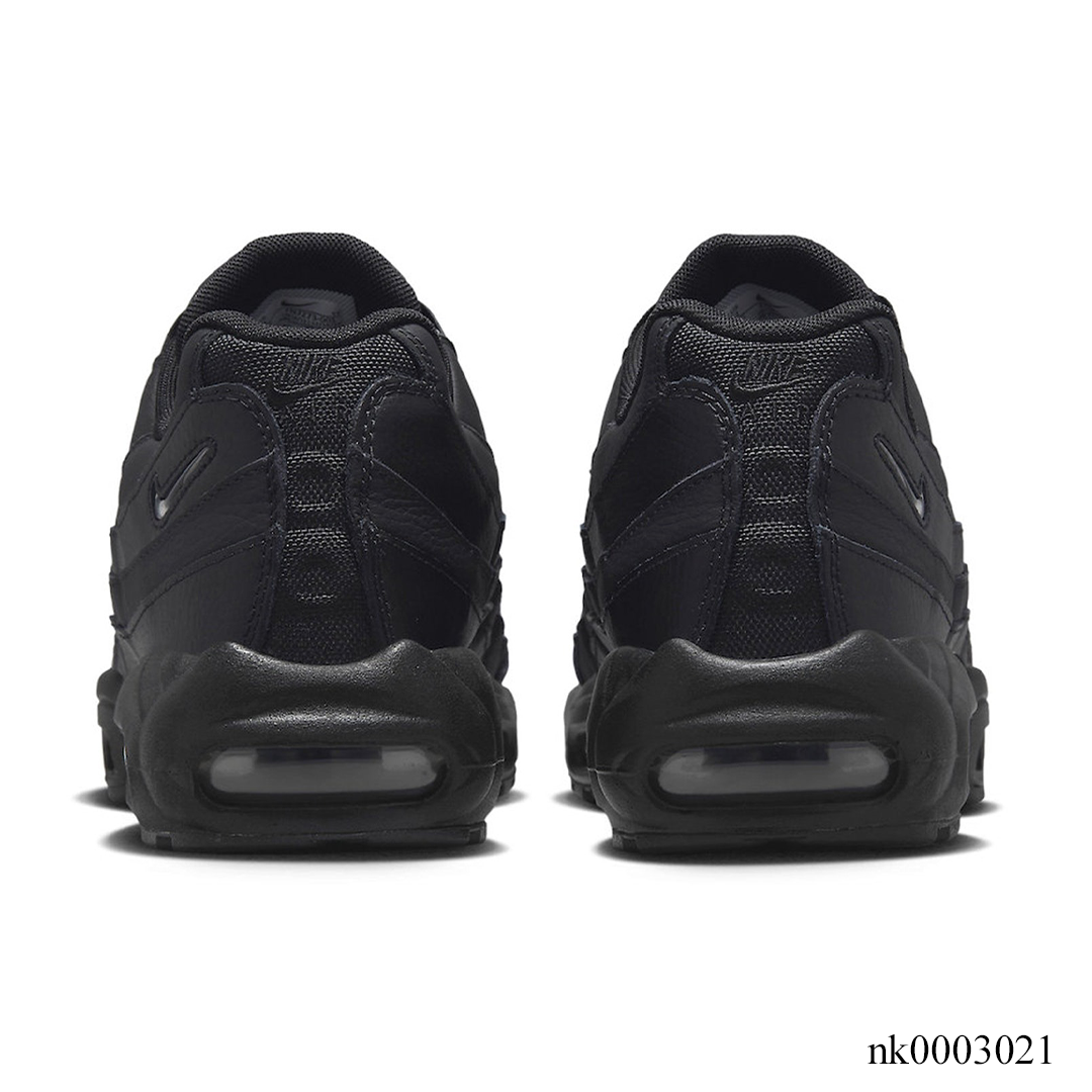 AM 95 Jewel Triple Black Shoes Sneakers - nk0003021 image 3