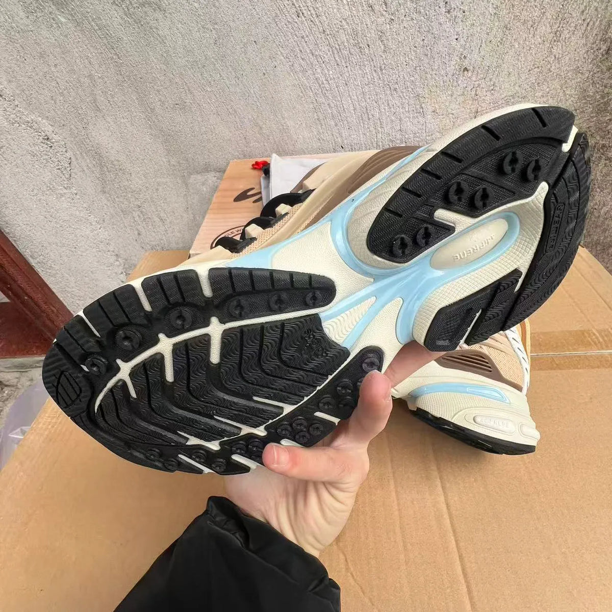 Pharrell x AD Adistar Jellyfish Tan  Shoes Sneakers - nk0004814 image 8