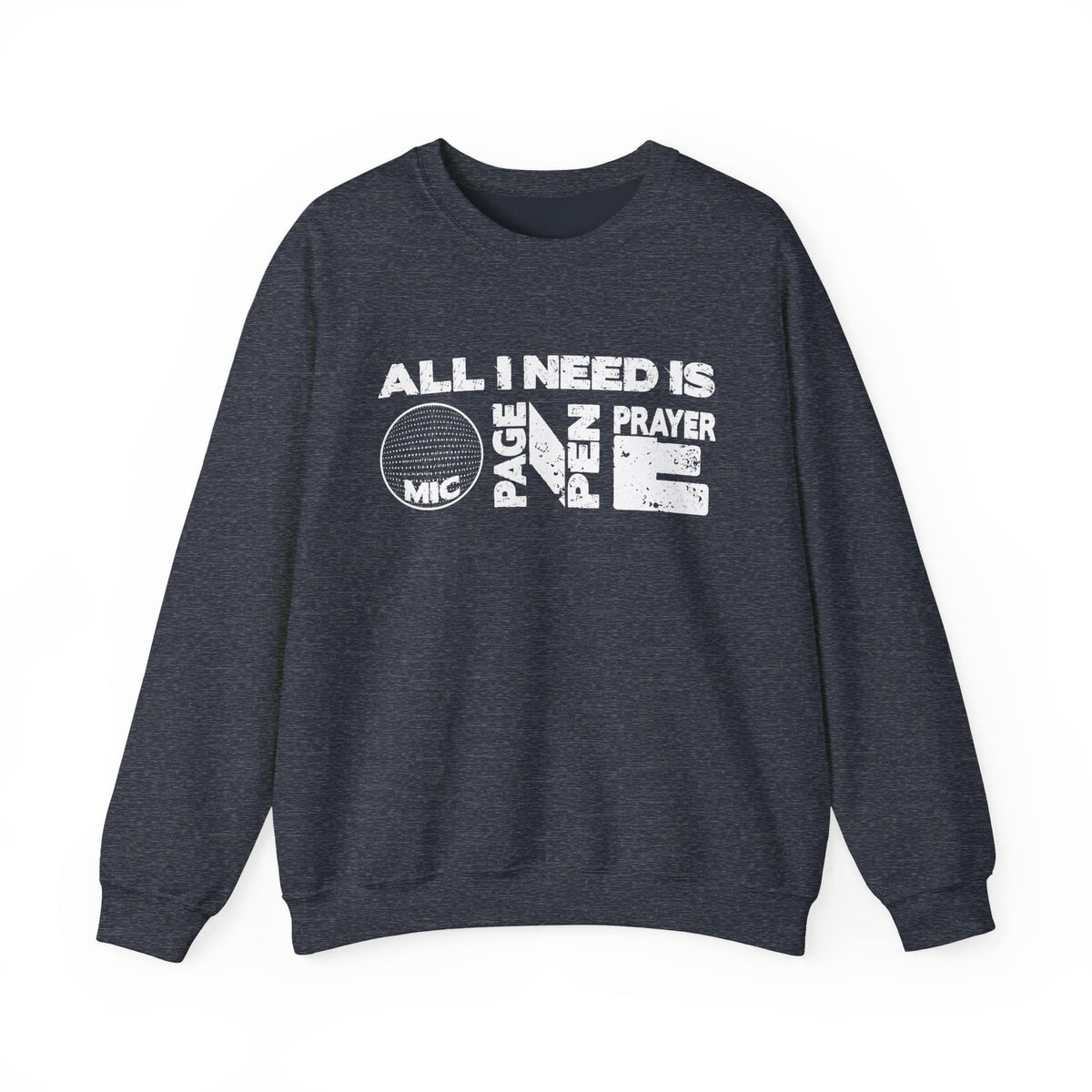 ALL_I_NEED_IS Crewneck Sweatshirt image