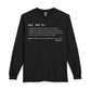 Beef Definition Long Sleeve T-Shirt image