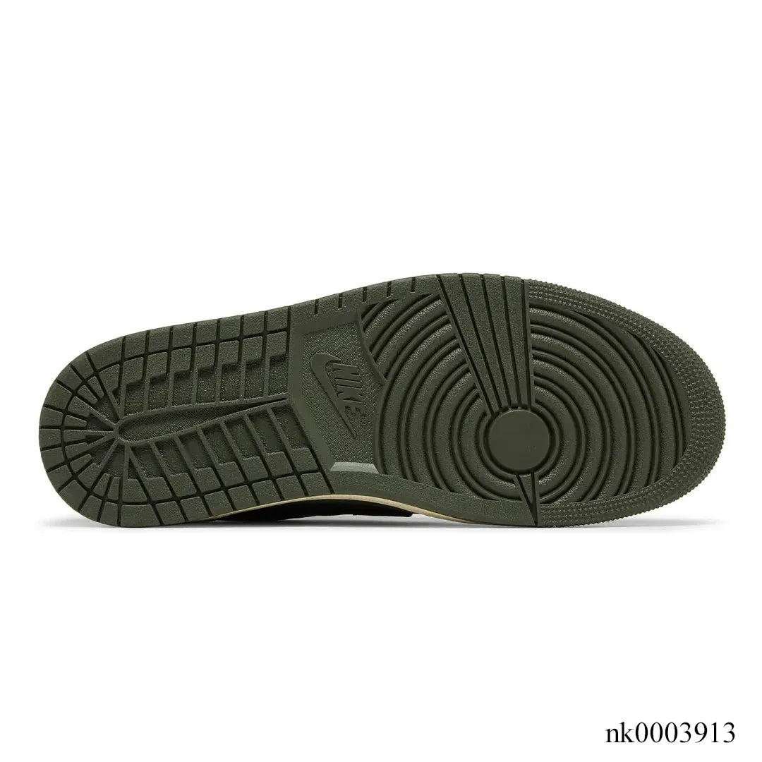 Travis Scott x AJ 1 Low Medium Olive Shoes Sneakers – nk0003913 image 4