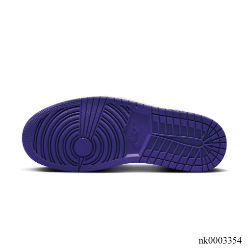 AJ 1 Low Court Purple Tropical Twist Shoes Sneakers - nk0003354 image 5