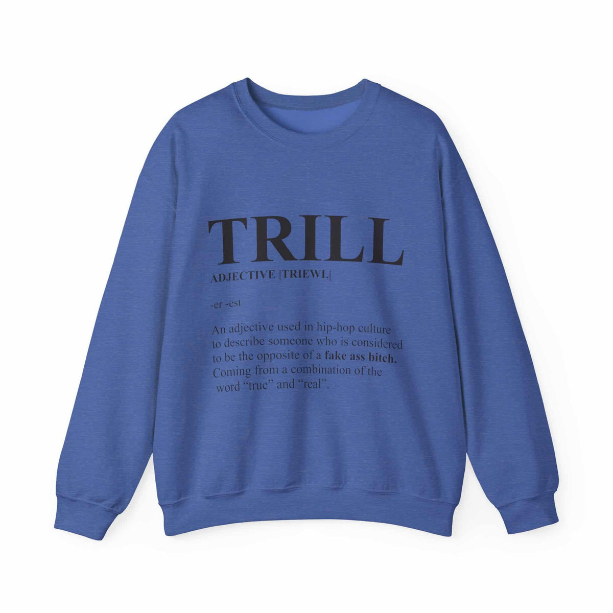 Trill Definition Crewneck Sweatshirt image