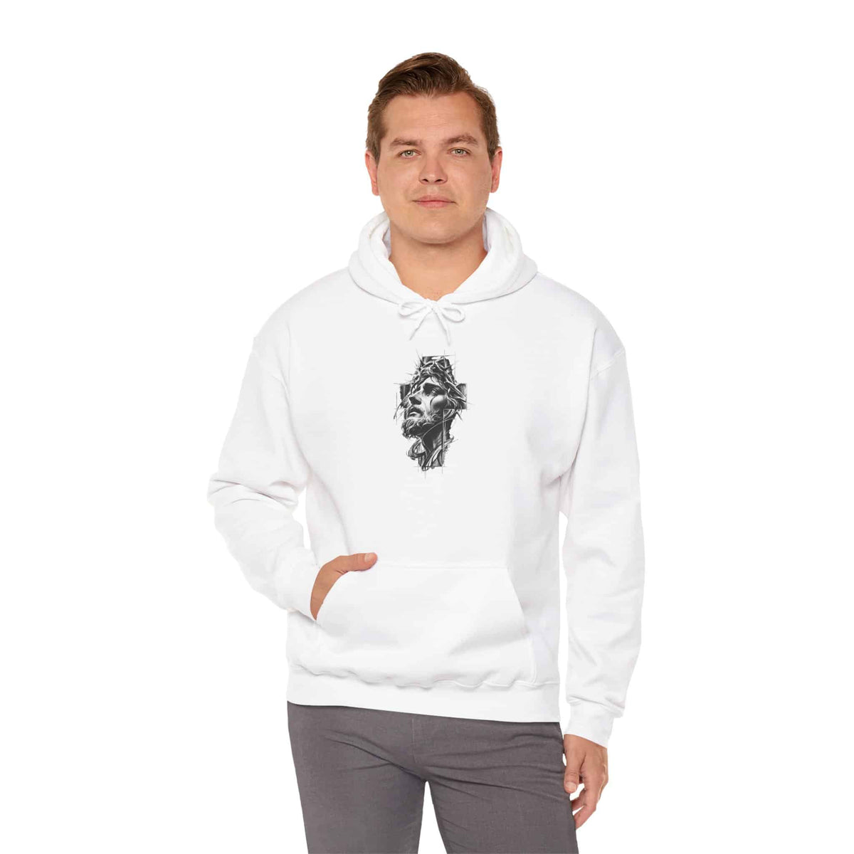 Crown of Faith 2 Hooded Sweatshirt image 6
