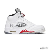 SUP x AJ 5 White Shoes Sneakers - nk0004701 image 0