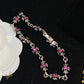 CH Cross Pink Charm Bracelet - CH0059 - Silver image