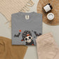 Boy Skeleton Halloween Unisex Garment-Dyed T-shirt image 66