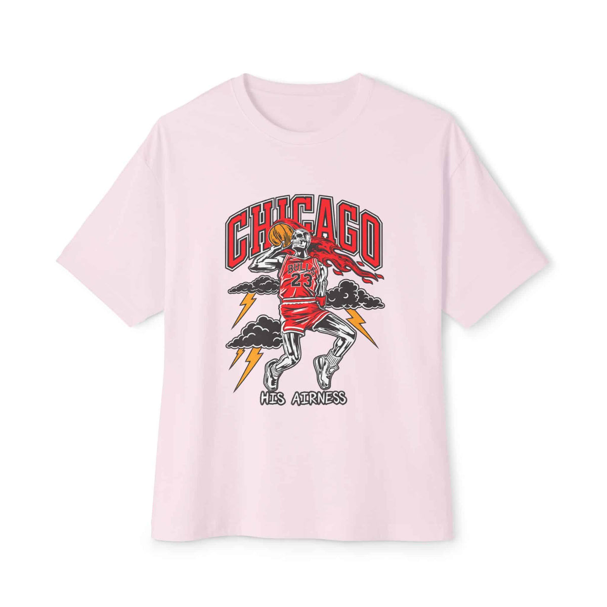 Graphic Print Unisex Oversized Boxy Tee - POD0038 image 4
