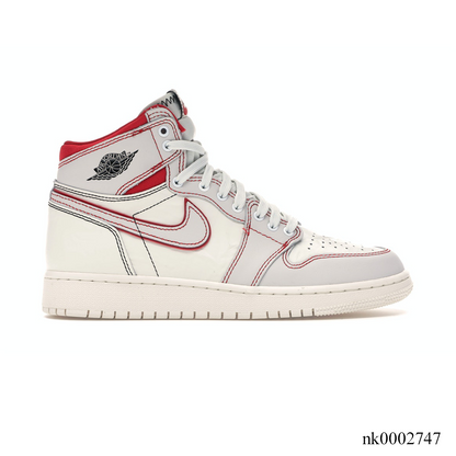 AJ 1 Retro High Phantom Gym Red Shoes Sneakers - nk0002747 image 0