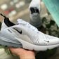 AM 270 White Black Shoes Sneakers - nk0000441 image 15