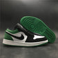 AJ 1 Low White Black Mystic Green Shoes Sneakers - nk0000303 image 9
