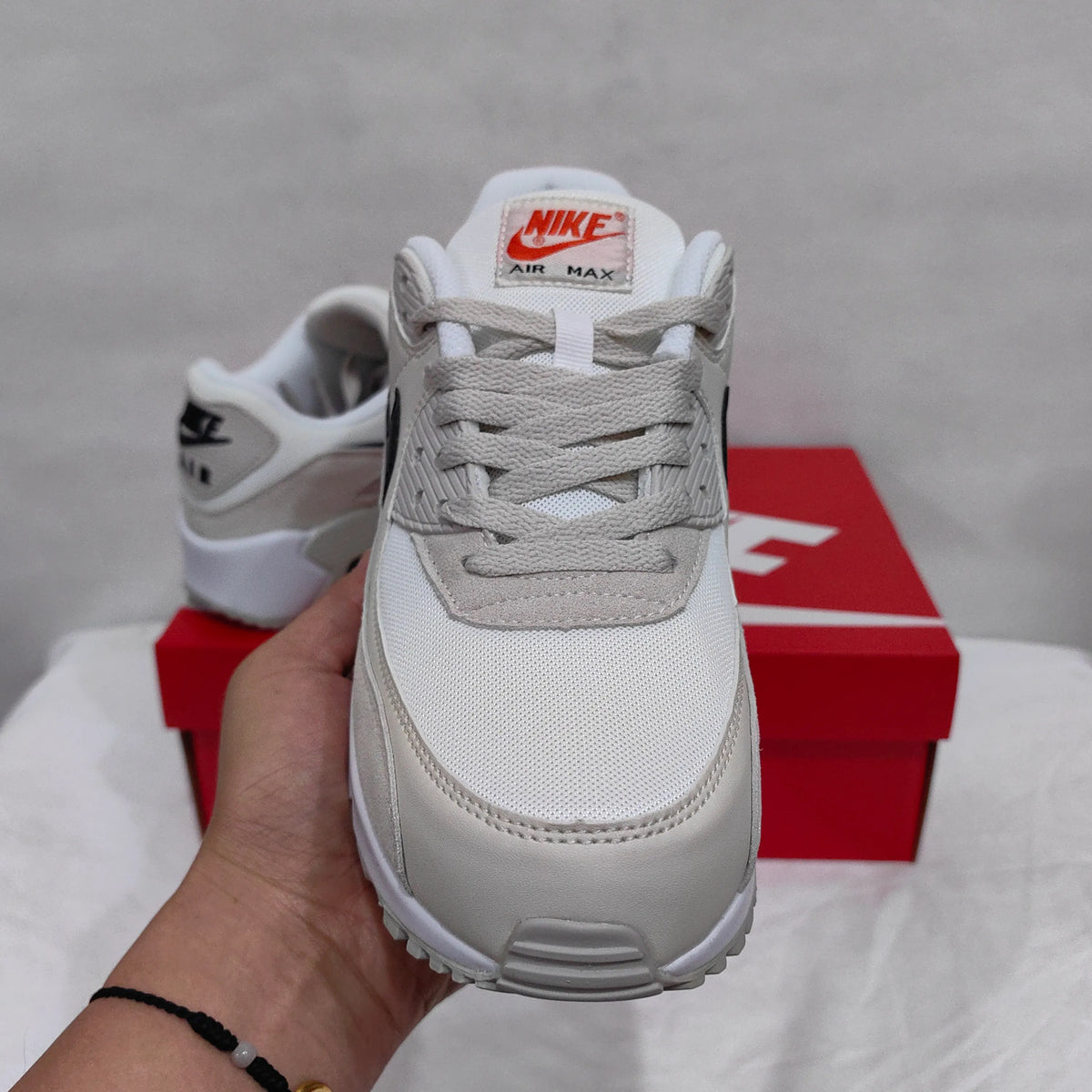 AM 90 'Light Bone' Shoes Sneakers – nk0005025 image 4