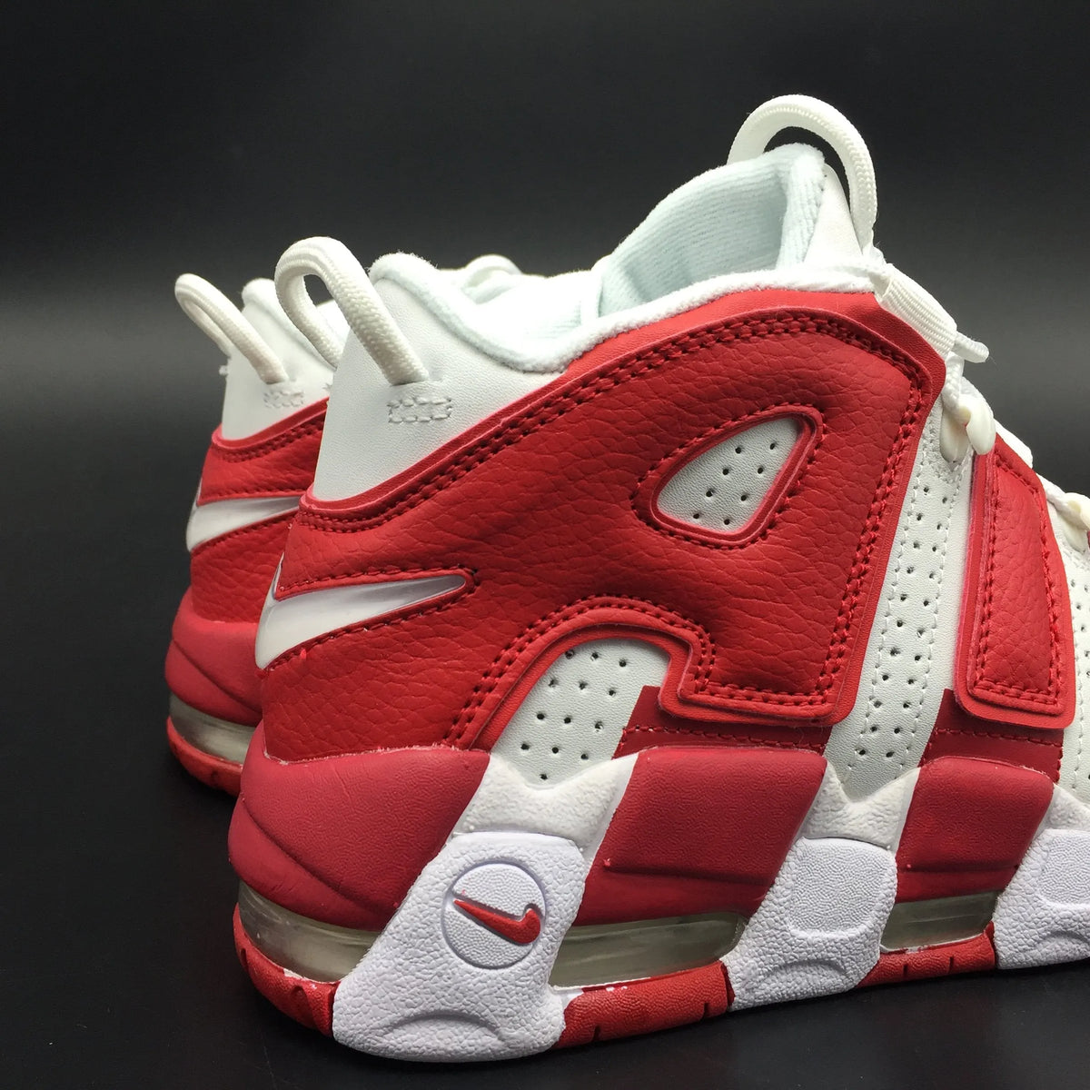 Air More Uptempo Varsity Red Shoes Sneakers - nk0000096 image 8